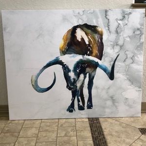 Animal Buffalo painting